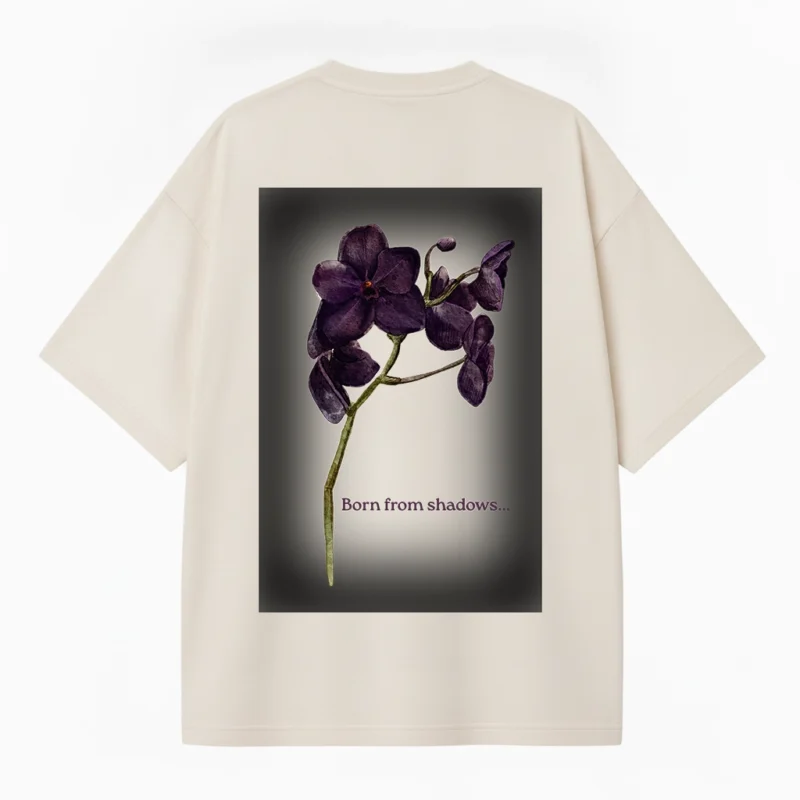 ★SHADOWS FLOWER TEE XL Born From Shadows Oversized Tee – zakash.pk