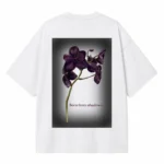Born From Shadows White Oversized Tee
