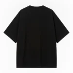 Minimalist Plain Black Oversized Tee