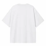 Minimalist Plain White Oversized Tee