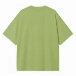Minimalist Plain Olive Oversized Tee