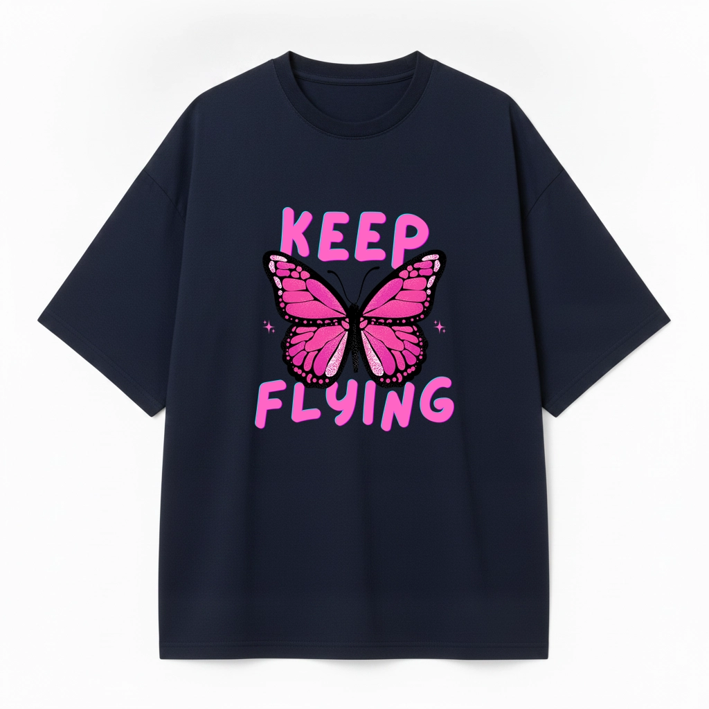 NAVY BUTTERFLY